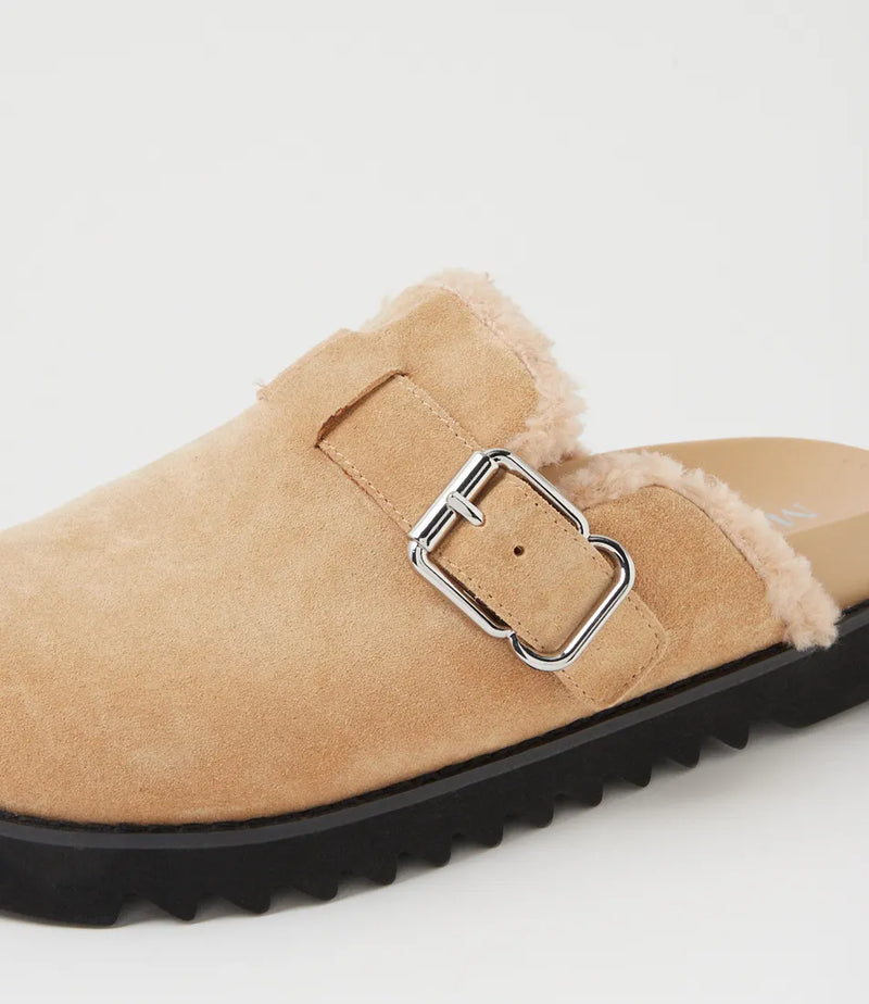 Merchah Camel Suede