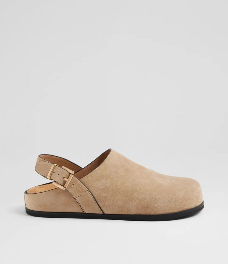 Vumina Camel Suede