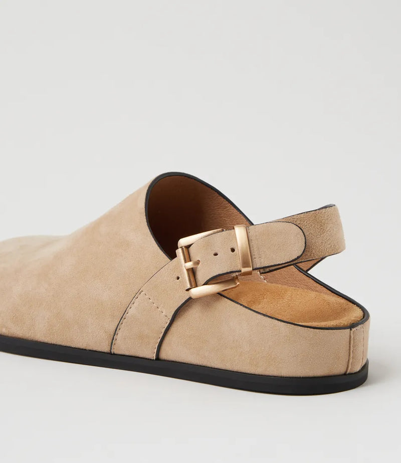 Vumina Camel Suede