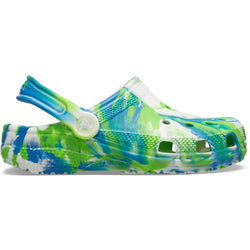 Crocs Classic Clog Kids Glow Marbled Prep Blue Multi