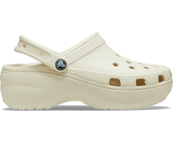 Crocs Classic Platform Clog Bone