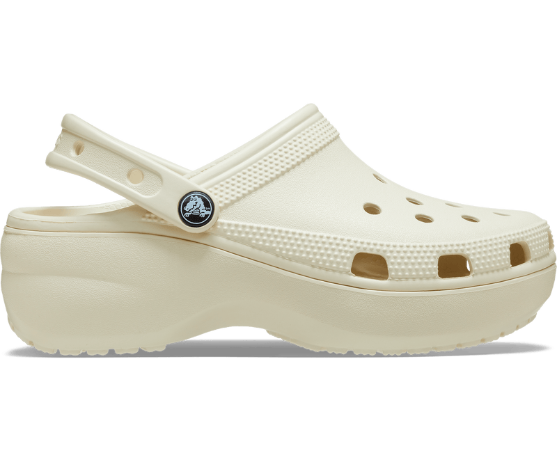 Crocs Classic Platform Clog Bone