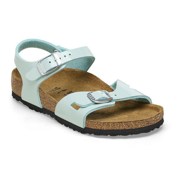 Rio Kids Patent Surf Green